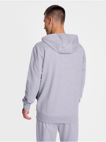 Verstellbare Taille Kapuzenpullover Hmlgo Erwachsene in GREY MELANGE