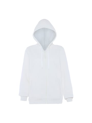 Damen Kapuzenjacke in Weiss