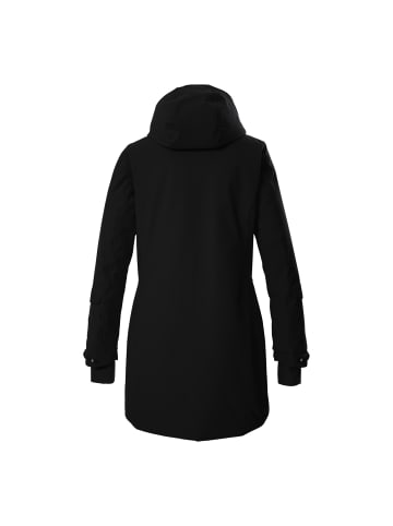 Funktionsparka mit abzippbarer Kapuze in Schwarz0110