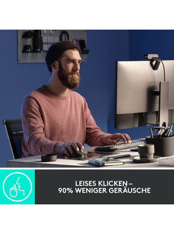 MX Master 3S die perfekte Maus für jeden Moment Ihres Workflows in Schwarz