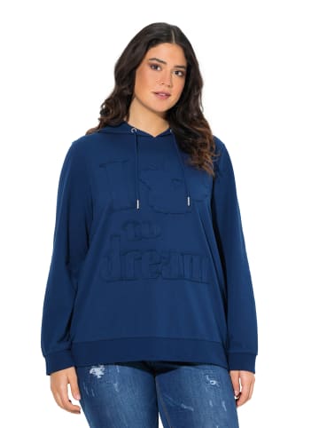 Sweatshirt in dunkelblau
