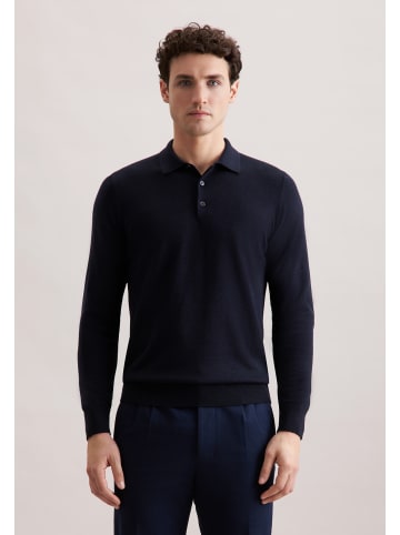 Pullover Regular in Dunkelblau
