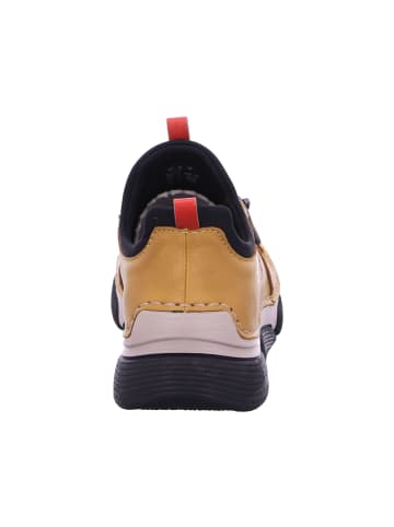 Lowtop-Sneaker in miele/schwarz/flamme 68