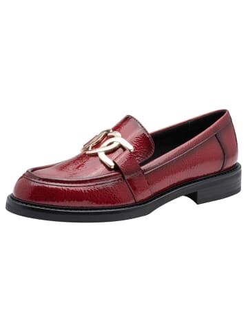 Slipper in DK.RED PAT.