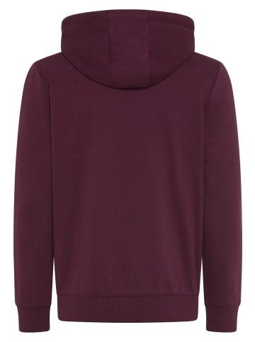 Kapuzensweatjacke in rot