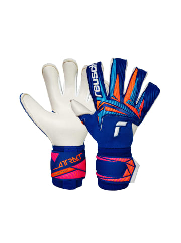Torwarthandschuhe Attrakt Duo Evolution in 4126 sharp blu/wht/shock orng