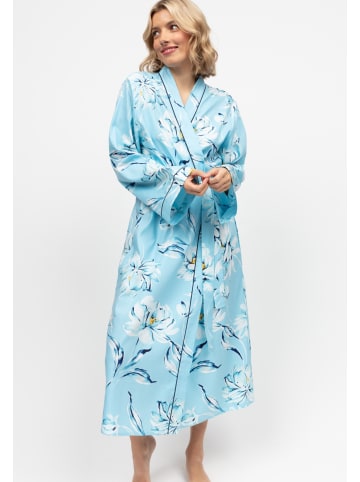 Madelyn Long Dressing Gown Nachtwäsche in blau