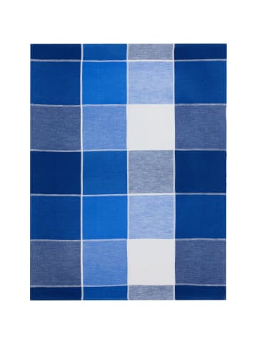 Jacquard, Halbleinen, Leinen/Halbleinen Geschirrtuch 3er-Pack in rot/blau/grün