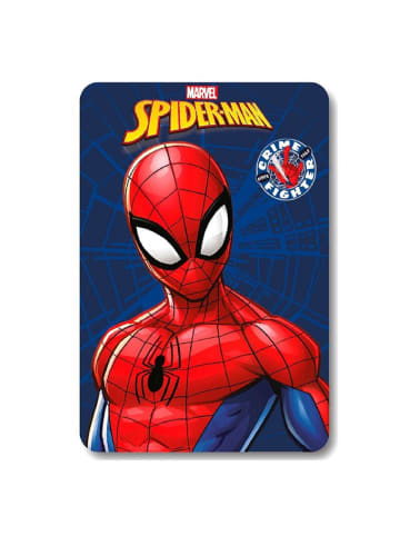 Spiderman Kuscheldecke für Kinder – Warme Fleecedecke in 140 x 100 cm in Blau