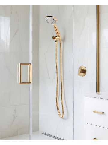 Wannenarmaturen TAMUSHAL in Gold - (W) 10 x (H) 23 x (L) 3 cm