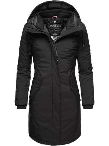 Wintermantel Letiziaa in Schwarz
