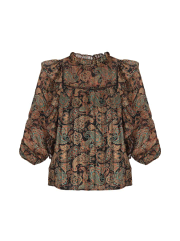 Women Blouse in black multicolor