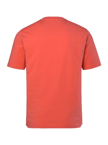 Kurzarm T-Shirt in koralle
