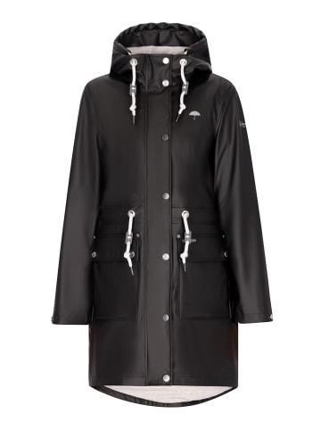 Damen Regenmantel in Schwarz