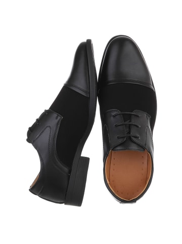 Halbschuh in Schwarz