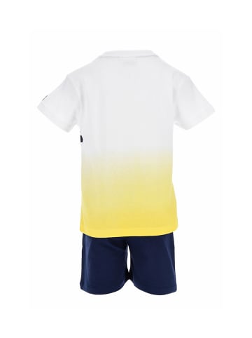 2tlg. Outfit: Sommer-Set T-Shirt und Short in Gelb