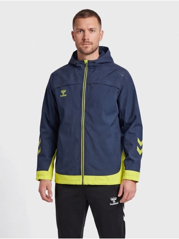 Reißverschluss Jacke Hmllead Herren in DARK DENIM