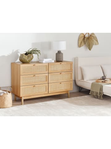 Kommode NIVO in Braun - (W) 120 x (H) 76 x (L) 42 cm