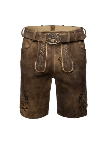 Lederhose Gernot in hellbraun