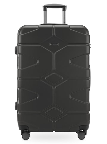 X-Kölln - großer Hartschalenkkoffer Erweiterung TSA 76cm 120L in Graphit