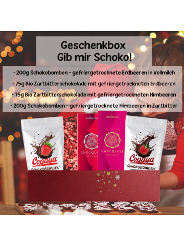 Geschenbox "Gib mir Schoko!"