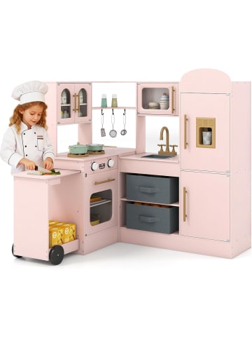 Spielküche mit Licht & Sound ab 3 Jahren in Rosa