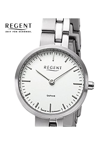 Armbanduhr Regent Titan-Uhren anthrazit, grau klein (ca. 26mm)