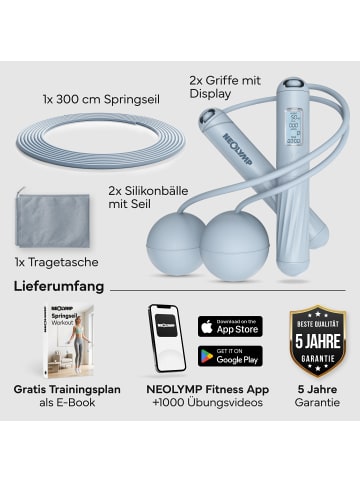 Springseil "SSS210" in Himmelblau