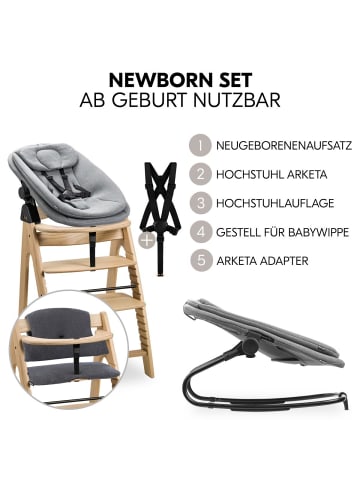 Arketa Oak 4-tlg. Newborn Set in braun,grau