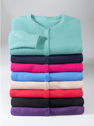 Strickjacke in salbei