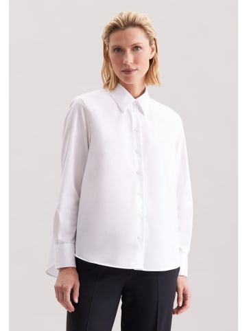 Hemdbluse Regular in Weiß