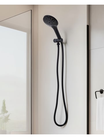 Wannenarmaturen IQUIRA in Schwarz - (W) 12 x (H) 23 x (L) 5 cm