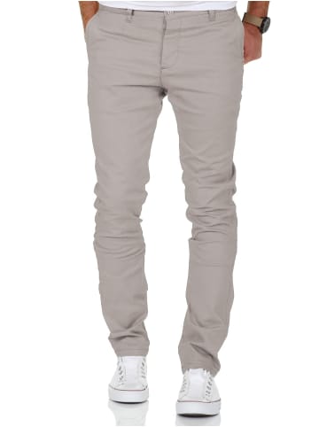 Slim Chino SERGINO in Hellgrau