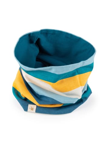 Loopschal Blue & Bright in Mehrfarbig