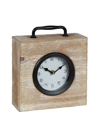 Tischuhr holz 23cm