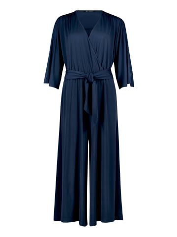 Jumpsuit mit Eingrifftaschen in dunkelblau