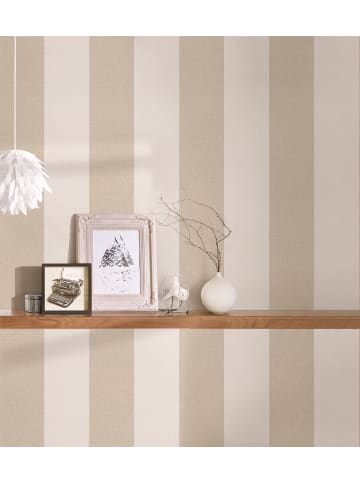 Tapete Gentle Stripes in Beige