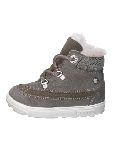Lauflern Schnürstiefel Warmfutter Winterboot in grün