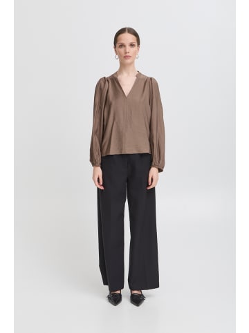 Langarm-Bluse IXWILMA Regular fit in Caribou