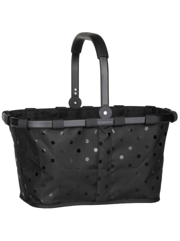 Einkaufstasche Carrybag Frame in Glossy Dots Black