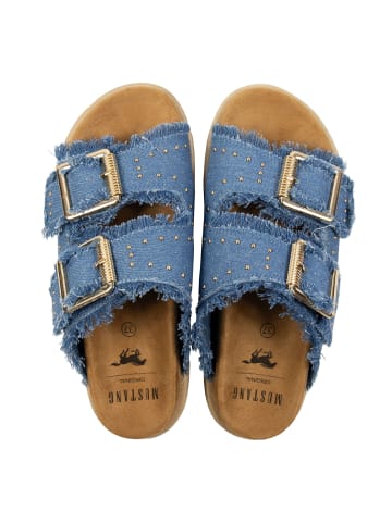 Pantolette in Blau