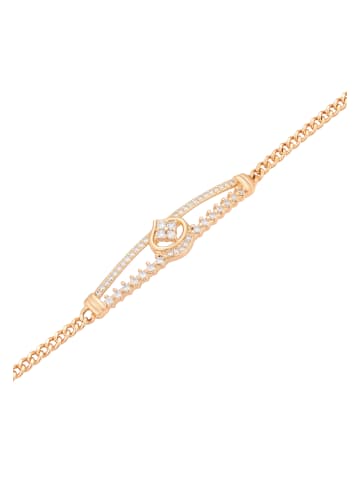 Women Chain Link Bracelet in Rose Gold