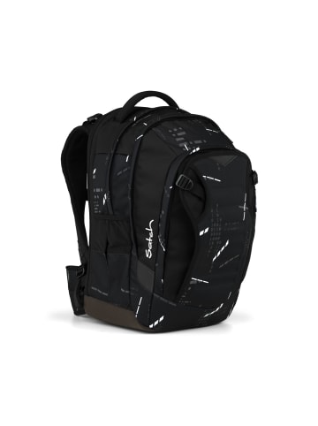Schulrucksack MATCH PLUS "Ninja Matrix" in Schwarz
