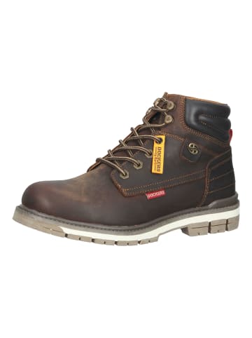 Stiefelette Schoko