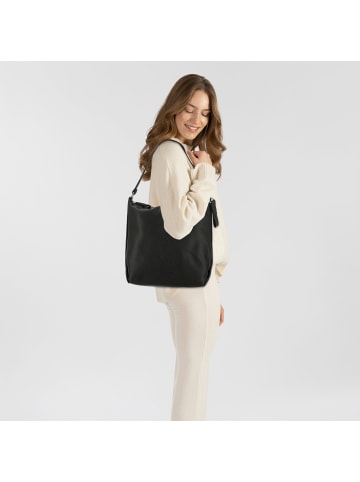Olive Schultertasche 33 cm black