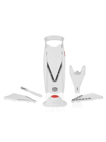 Gemüsehobel Gemüsehobel V5 PowerLine - Plus Set in weiß