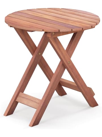 Gartentisch Akazienholz 46x46x45cm in Braun