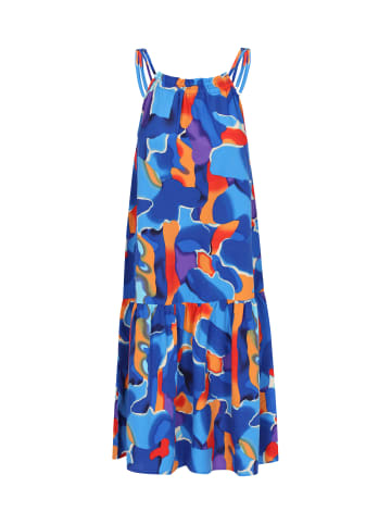 Women Dress in Orange Multicolor