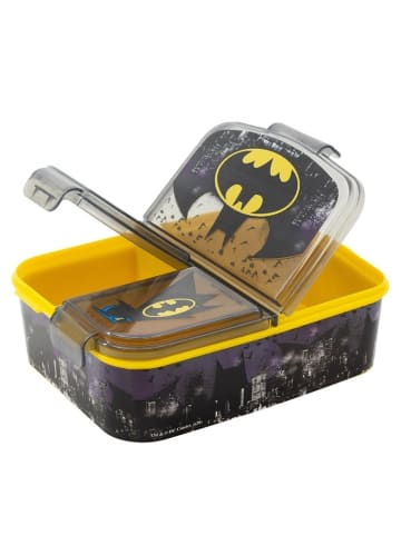 Kinder Brotdose Lunchbox mit 3 Fächern & tollem Design