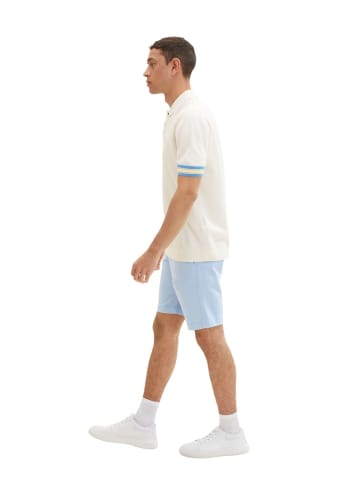 Short SLIM SOFT CHINO slim in Blau